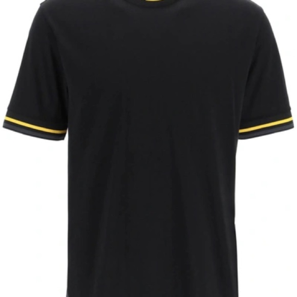 Fendi Roma Men’s Black T-Shirt Size XL